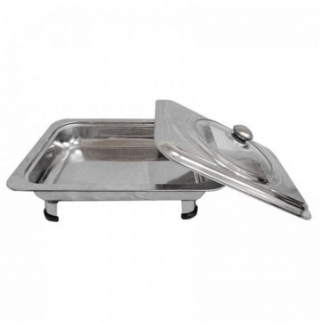 Wadah prasmanan tempat saji prasmanan kombinasi stainless