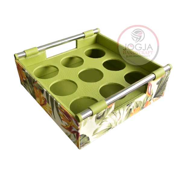 Tray Aqua 9 Hole / Tempat Aqua Gelas Baki Multi Fungsi Nampan Air mineral dan nampan serbaguna