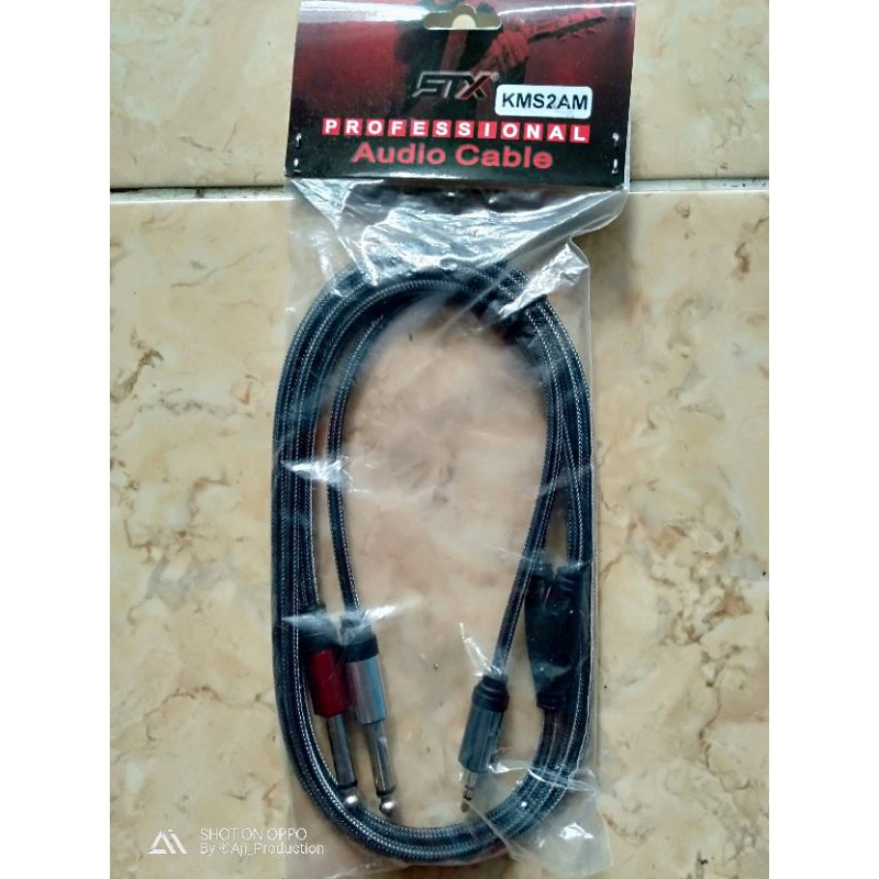 kabel konektor hp laptop ke mixer