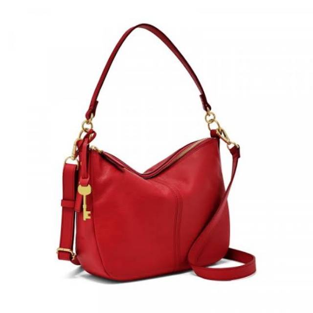 [READY STOCK] FOSSIL Jolie Crossbody Brick Red