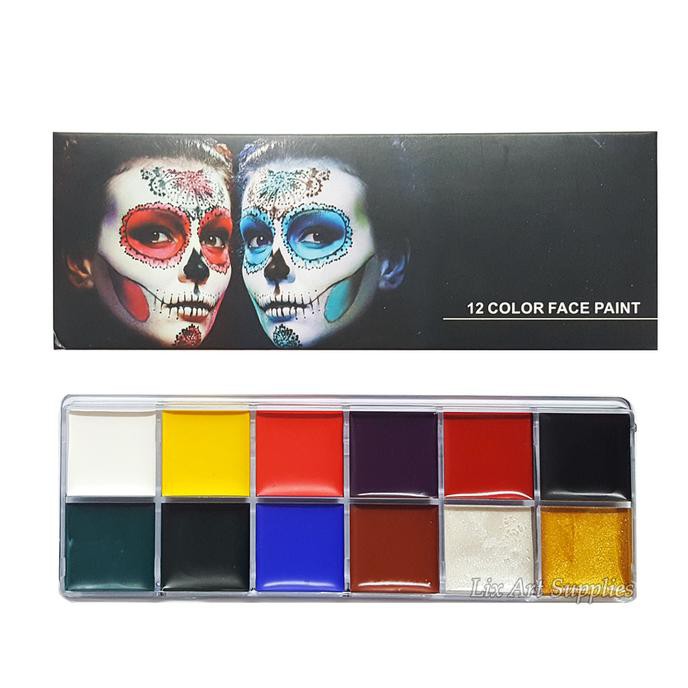 

Buruan Serbu Face & Body Paint Set 12 Color
