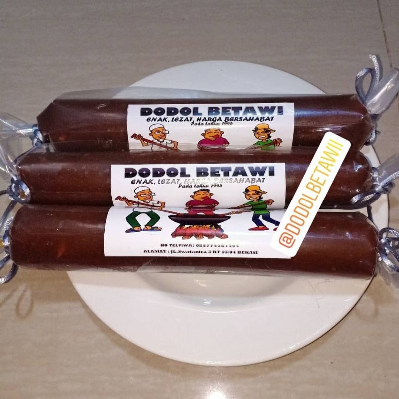 

Dodol betawi asli kemasan 250gram