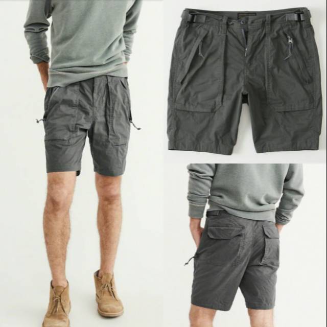 Celana Pendek Pria Abercrombie and Fitch Original