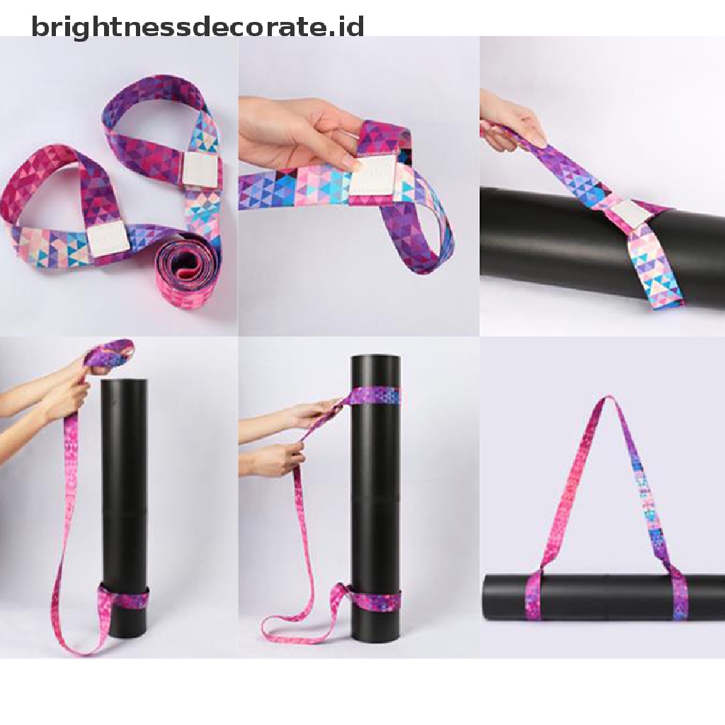 1 Pc Tali Bahu Elastis Holder Matras Yoga