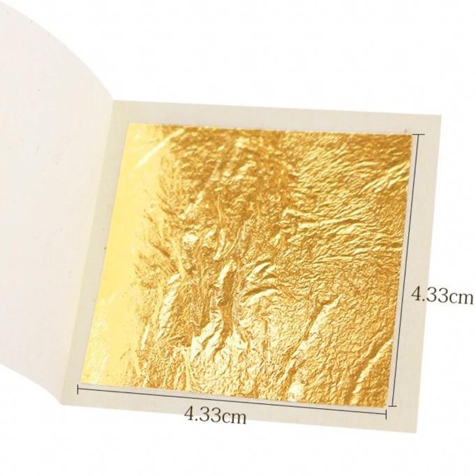 

Promo Awal tahun Edible Gold Leaf Foil Sheet 4,3 x 4,3 cm Kelipatan 10 Promo Awal tahun