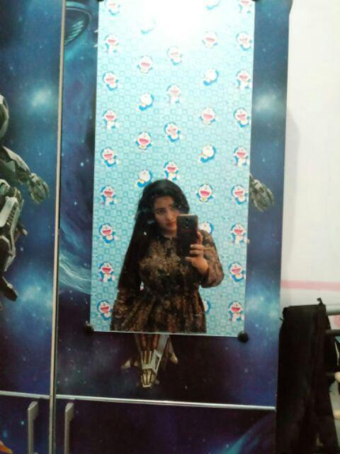 Gamis Batik Terlaris Motif Padi Kipas Mega Mendung Sakura| Batik Pekalongan | Katun Halus