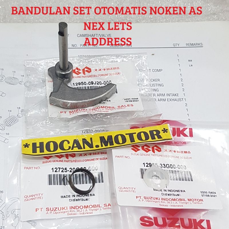 PAKET BANDULAN NOKEN AS NEX LETS ADDRESS ADRESS ASLI SGP SUZUKI
