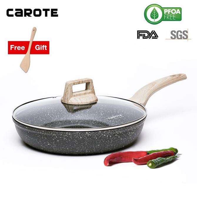 <<<<<] Carote EW Wajan Penggorengan Anti Lengket (Frypan) Batu Granit