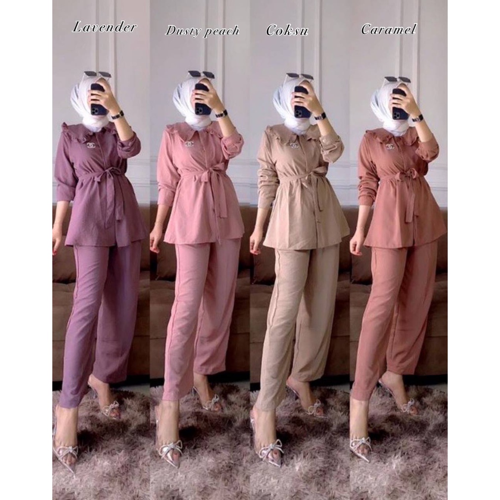 ANNAJA GREA ONE SET rayon diamond busui Terbaru Murah