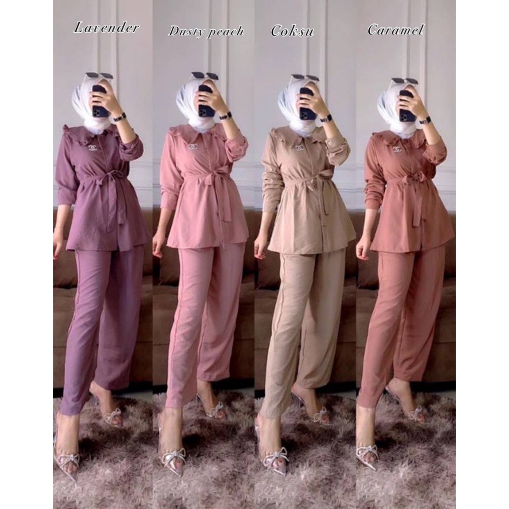 ANNAJA GREA ONE SET rayon diamond busui Terbaru Murah