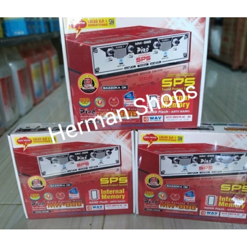 Ampli Walet Piro MW 888 anti petir termasuk suara walet