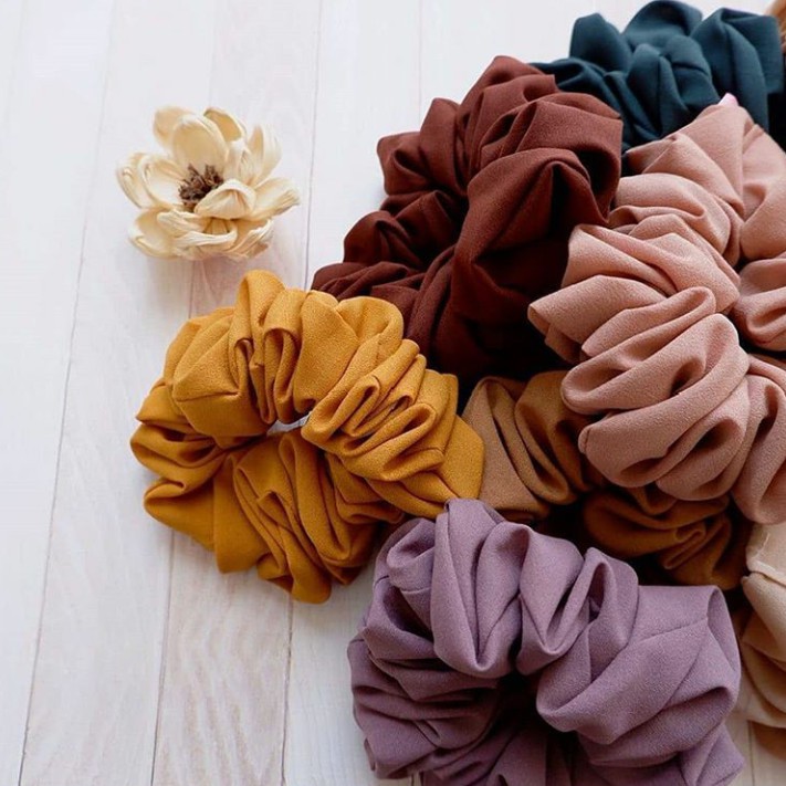 SCRUNCHIE HIJAB / CEPOL HIJAB / IKAT RAMBUT SCRUNCHIE