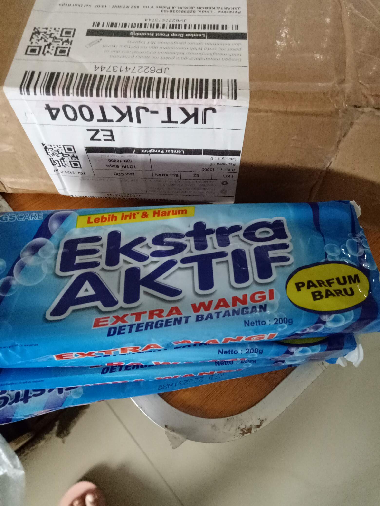 Sabun Batang Ekstra Aktif Detergen Jadul