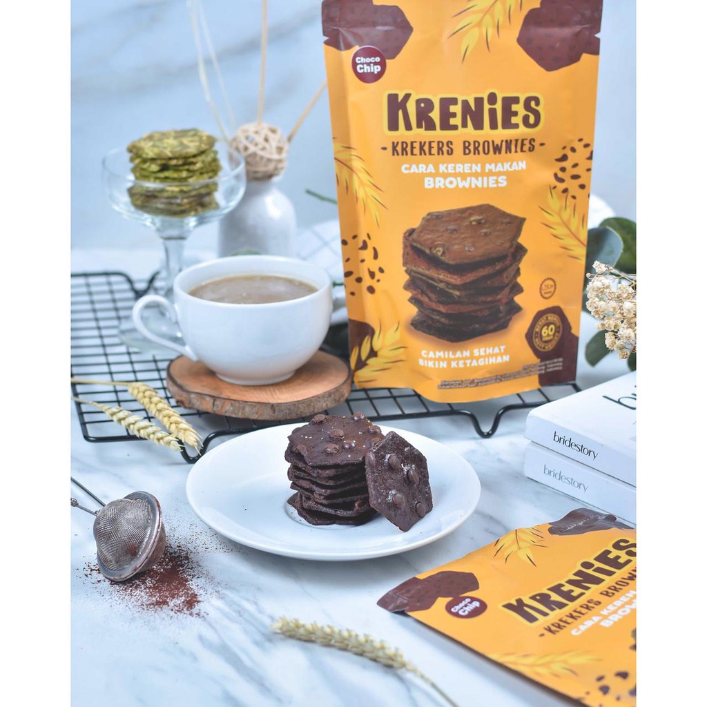 Krenies Brownies Cemilan Kekinian 60gr