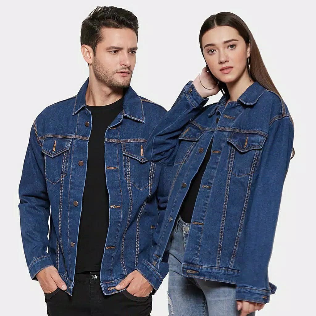 JAKET JEANS jaket levis pria big size jumbo l xl xxl xxxl xxxxl oversize jaket pria dan wanita