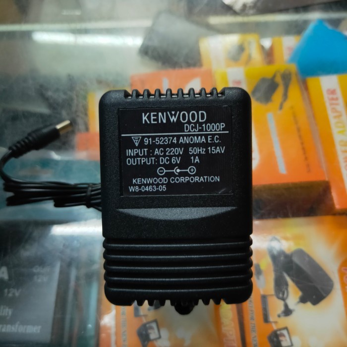 adaptor travo Kenwood 6V-1A travo stabil