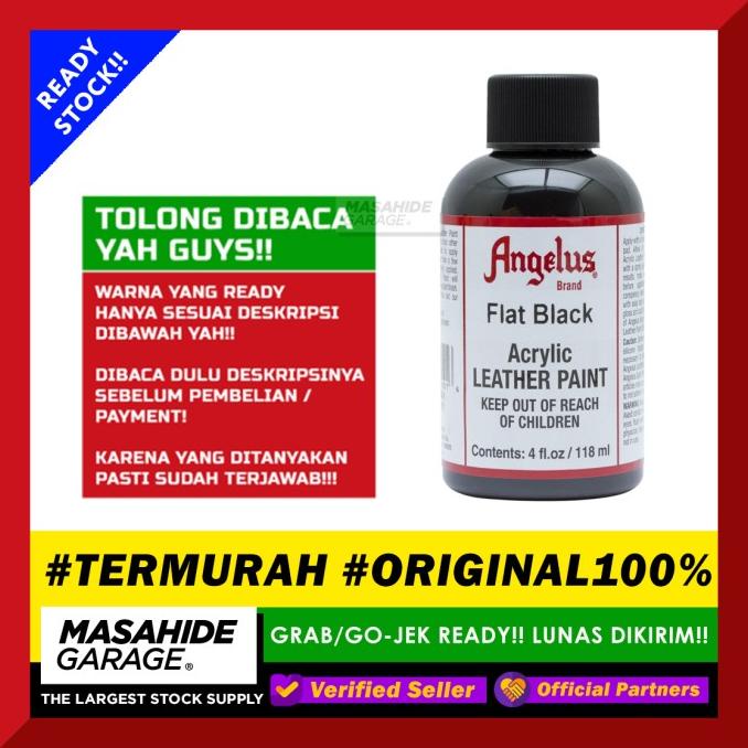 

TERLARIS Angelus Acrylic Leather Paint - 4 oz / 120ml/CAT AKRILIK SET/CAT AKRILIK SET 24 WARNA/CAT AKRILIK PASTEL/CAT AIR/CAT AIR LUKIS SET/CAT AIR GIOTTO/KUAS LUKIS 1 SET/KUAS LUKIS KECIL/KUAS LUKIS LENGKAP/KANVAS LUKIS/KANVAS LUKIS SKETSA/KANVAS LUKIS