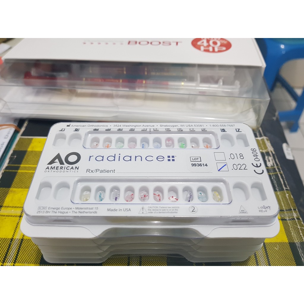 AMERICAN ORTHODONTICS BRACKET RADIANCE MURAH