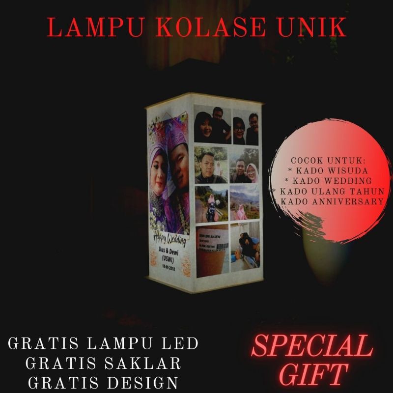 

[SPECIAL GIFT] Kado Wedding Sahabat Cewek Cowok Unik Murah Couple