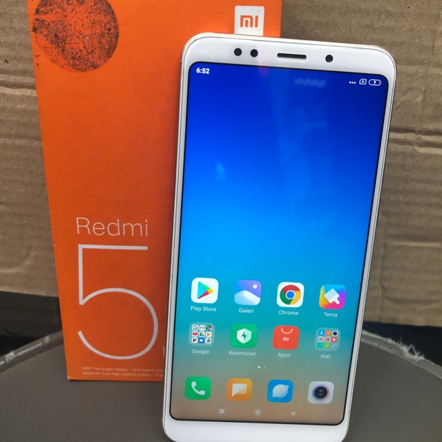 Redmi 5plus ram 3/32 second fullset ori