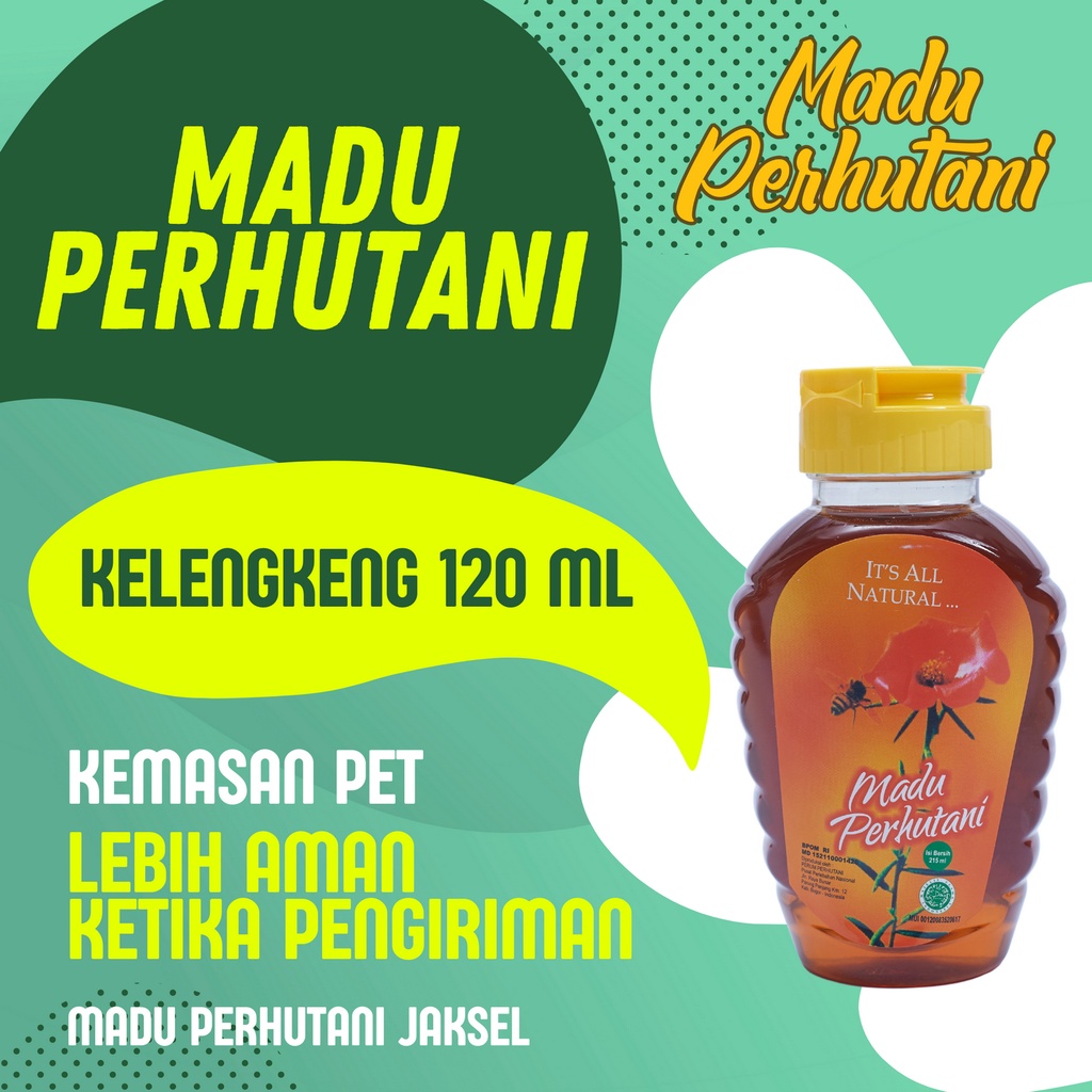 

Madu Murni Bunga Kelengkeng 120ml - Madu Perhutani