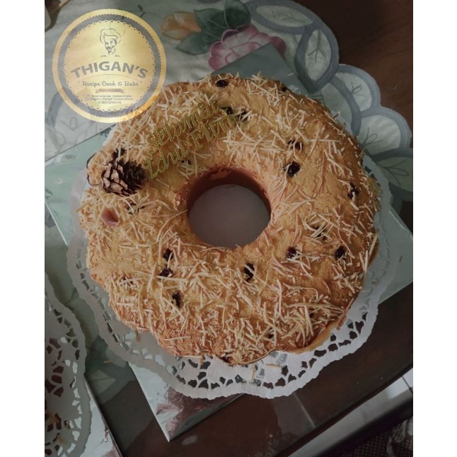 

Cake Tape Keju Kismis