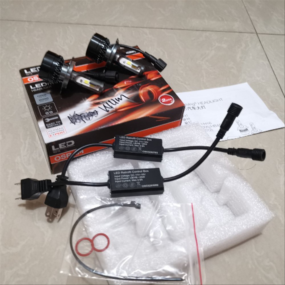 OSRAM LED KIT H4 MOBIL LAMPU UTAMA LED 25 WATT GARANSI 1 THN