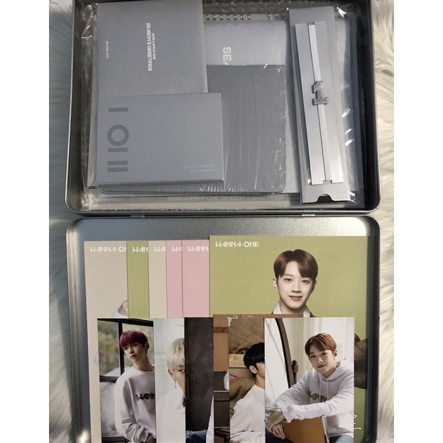 (Unsealed) Wanna One SG Season Greeting 2019 wannaone album photocard pc daniel minhyun jihoon guanl