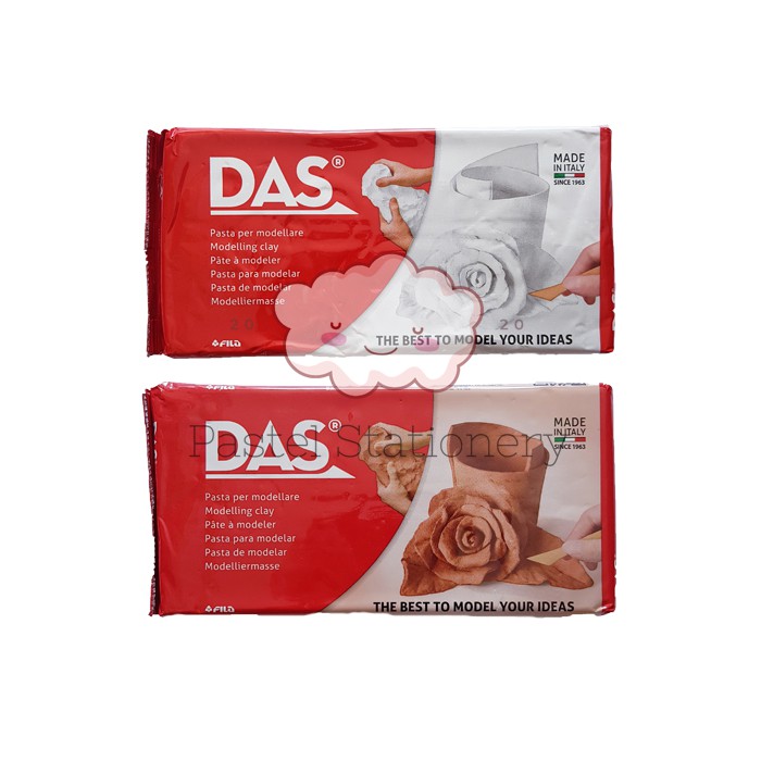 

Das Modeling Air Drying Clay 1000gr Tanah Liat Putih Teracota Coklat 1Kg