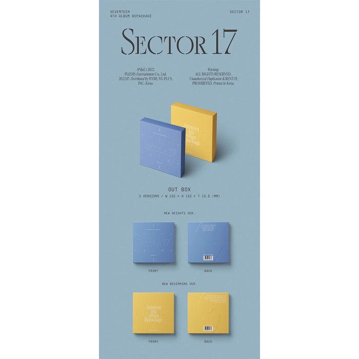 SEVENTEEN - 4th Album Repackage SECTOR 17