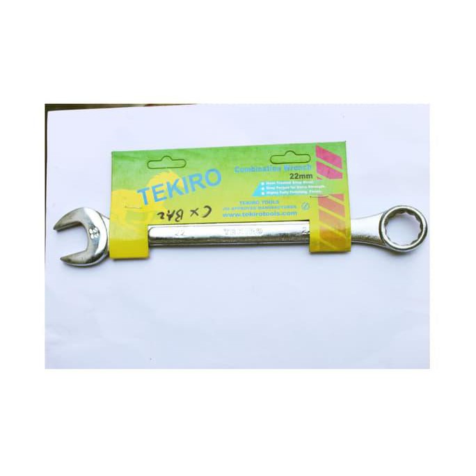 Kunci Ring Pas 22 Tekiro Satuan / Combination Wrench