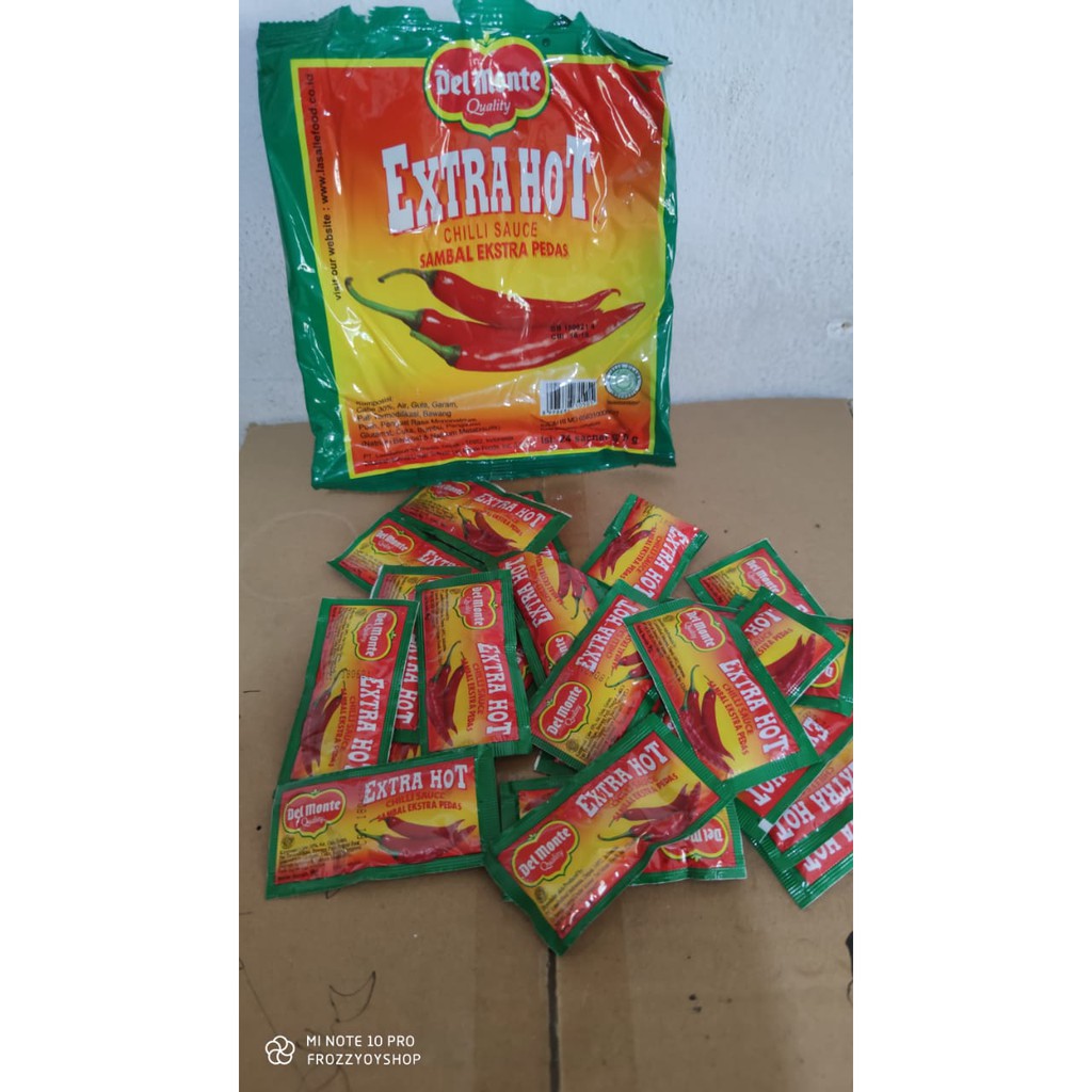 

delmonte saus chilli sachet isi 24 pcs