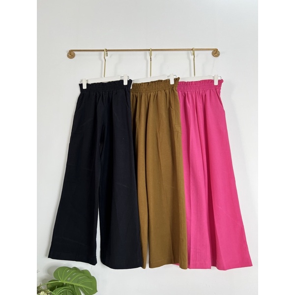 Pants Linen Rami Hw