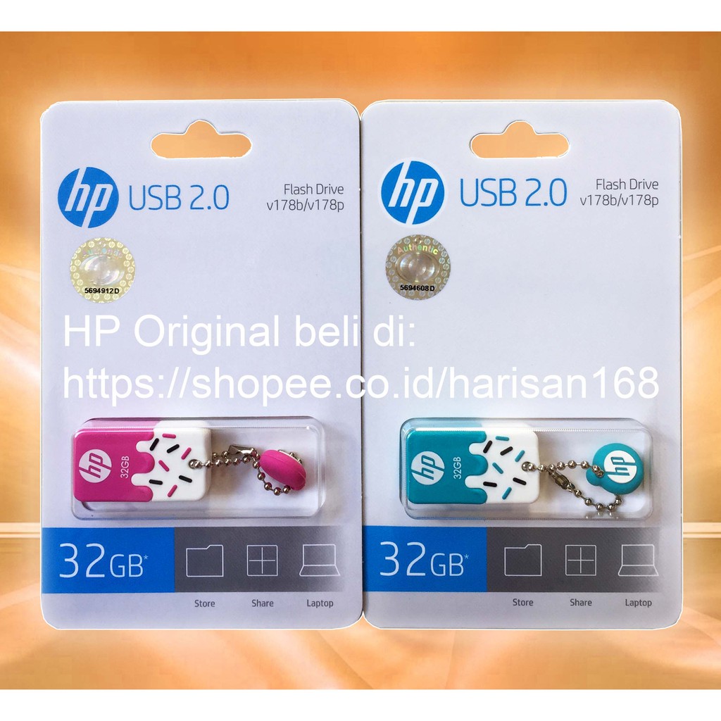 FlashDisk HP V178 32GB USB 2.0 original ∬ new flash disk v178b flash drive v178p usb disk ♖ L0 SM Q1