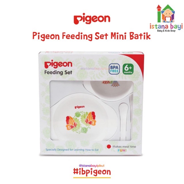 Pigeon Feeding Set Mini - Set perlengkapan makan anak