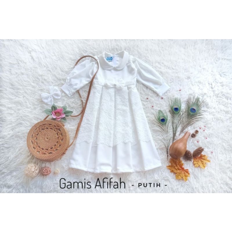 GAMIS AFIFAH by Unique