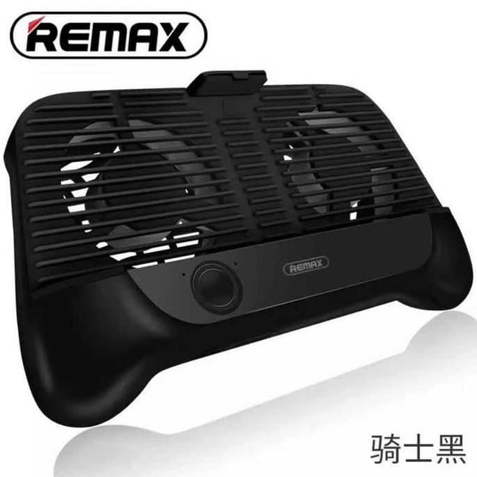 PENGIRIMAN CEPAT REMAX PHONE COOLING STAND RT-EM01 SERIES - HITAM ON SALE