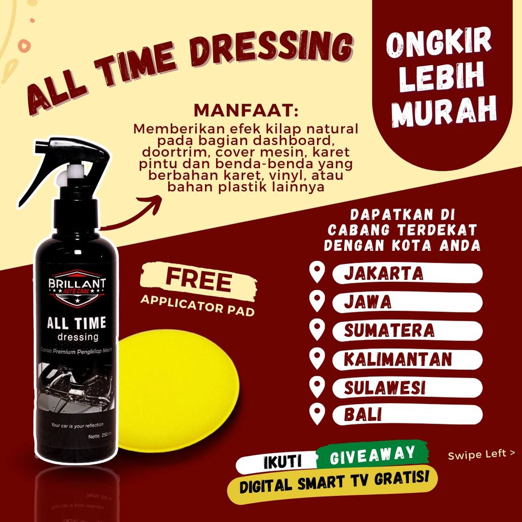 Jual PENGKILAP DASHBOARD ALL TIME DRESSING PENGKILAP INTERIOR MOBIL