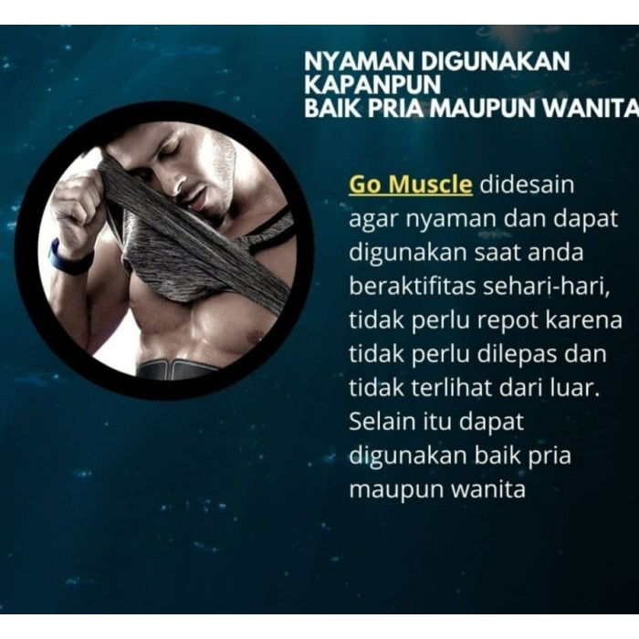 GO MUSCLE - Pembentuk otot tubuh generasi baru