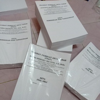 

Kaver Putih Akta PPAT
