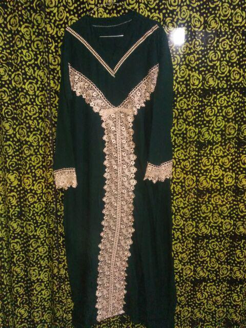 Bisa Cod/bisa Pisah /baju Couple Keluarga Ruffle Kupu Hitam Putih/serimbit Keluarga Ndoro Jowi