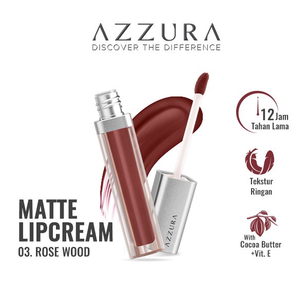 AZZURA MATTE LIP CREAM 4gr