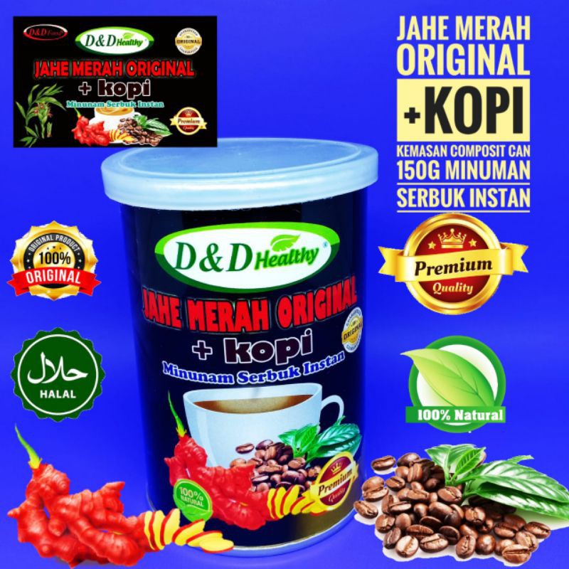 

Jahe Merah Original + Kopi 150g