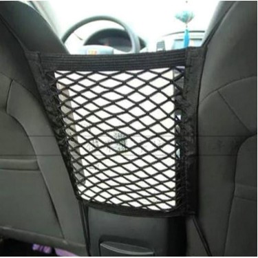 Car Seat Net Center Organizer Jaring Penyimpanan barang Pelindung Anak Bayi Aman