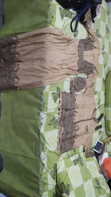 Maura Couple - Sania Ruffle Batik Couple Ori Ndoro Jowi Dnt  Garansi Termurah Shopee - Solo