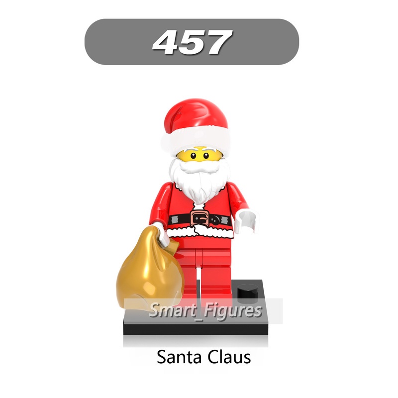 X0140 Mainan Action Figure Minifigures Santa Claus Darth Vader Harley Quin C-3PO Marvel Granny Untuk Hadiah Natal