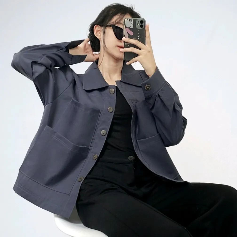 RAQUEL JACKET - JAKET WANITA - ATASAN OVERSIZE