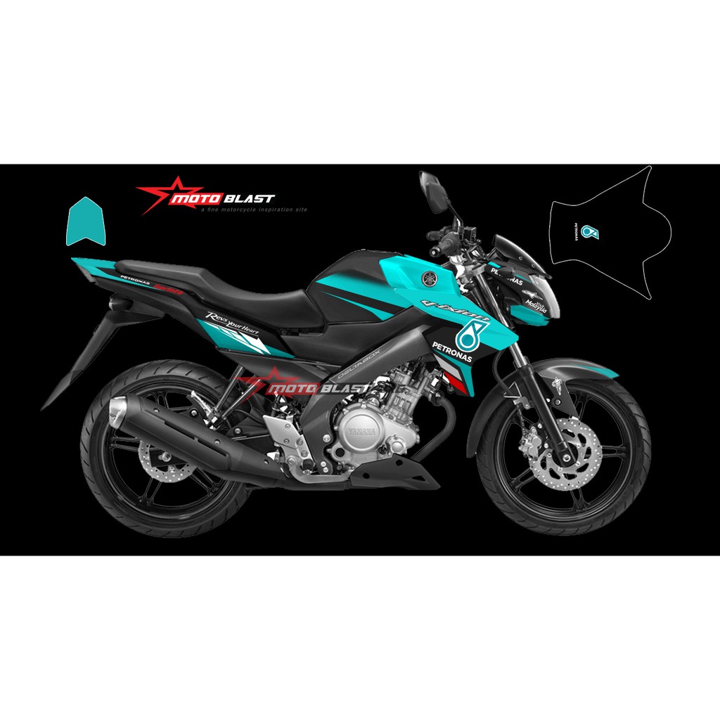 Jual Decal Stiker Yamaha New Vixion Petronas Gp Fullbody Motoblast Indonesia Shopee Indonesia