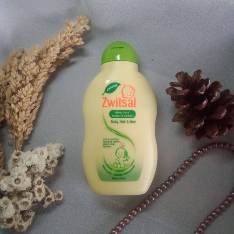 Zwitsal Baby Hair Lotion Natural Aloe Vera, Kemiri & Seledri
