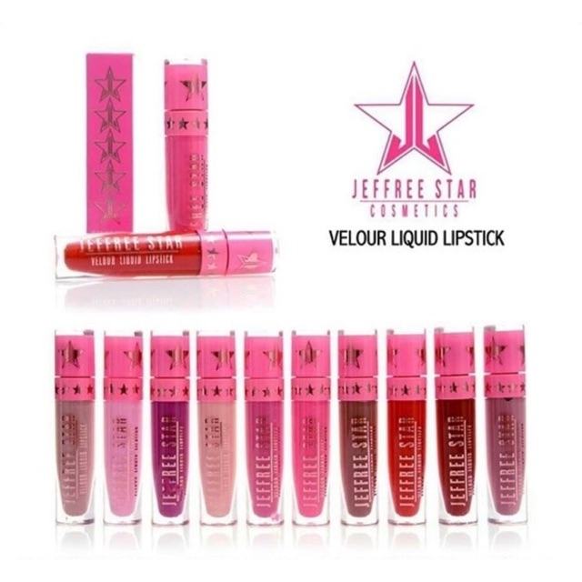 Jeffree star 12 pcs